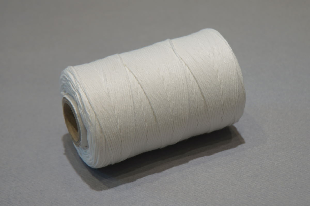 Ficelle alimentaire L. 2/36 - bobines 200 gr.  blanc