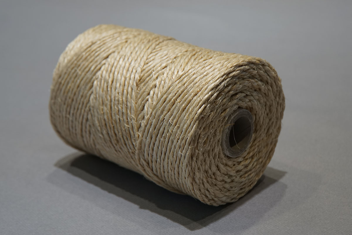 Ficelle en sisal 2/600 - bobines 650 gr.  
